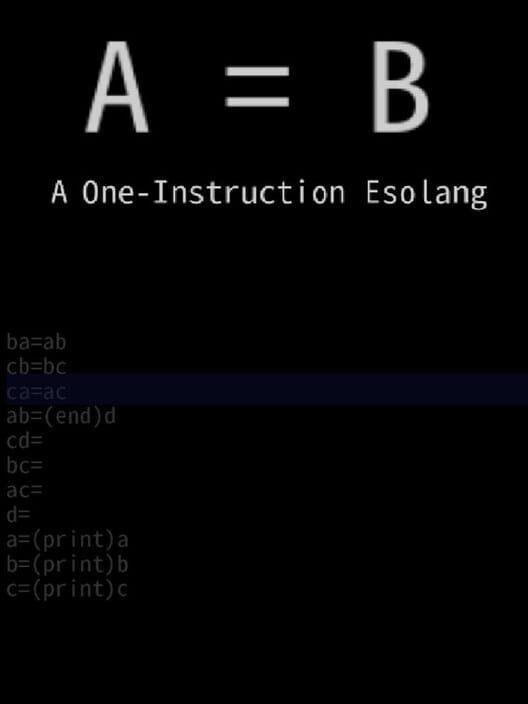 A=B