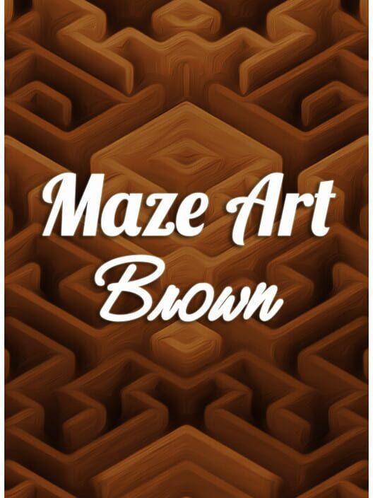 Maze Art: Brown