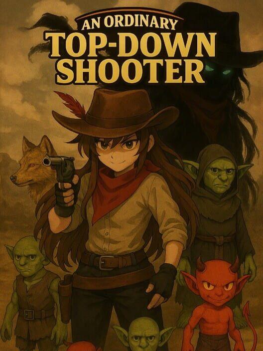 一個普通的俯視角射擊遊戲