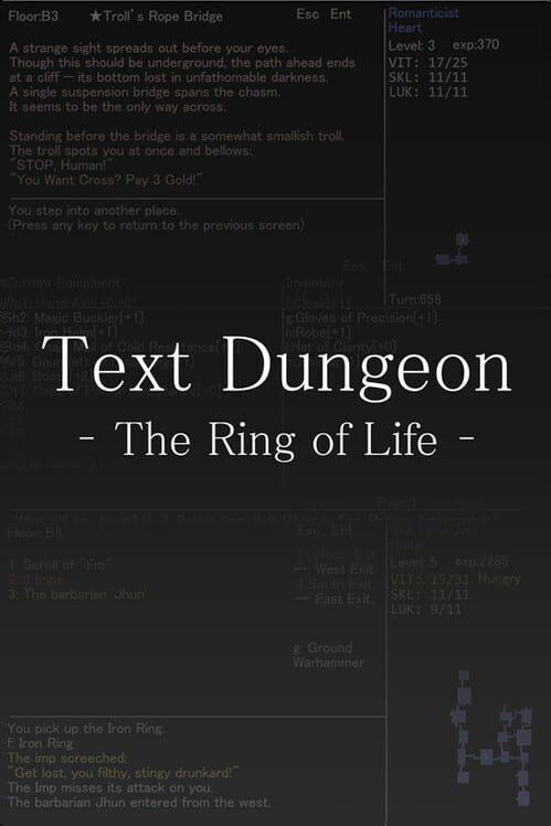 Text Dungeon: The Ring of Life